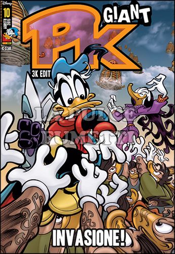 PK GIANT - 3K EDITION #    10: INVASIONE!